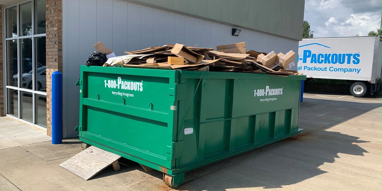 Packouts sustainability and recycling program